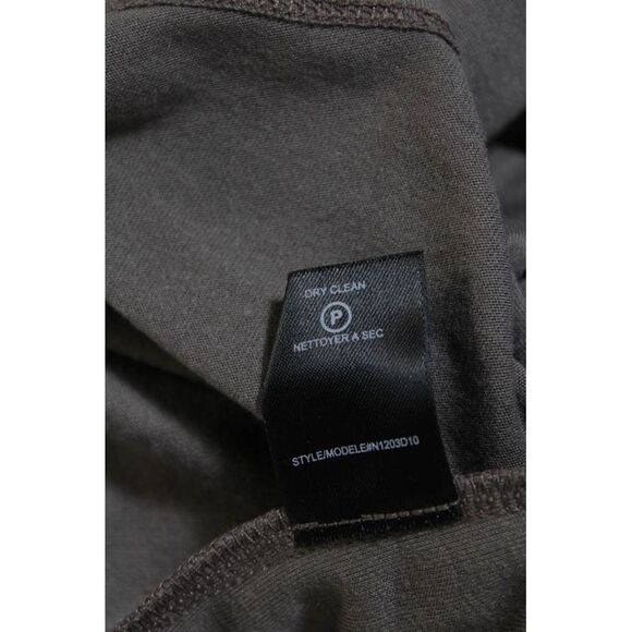 Robbi & Nikki Womens Taupe Collar Ruched Sleeveless Bodycon Dress Size S - Picture 6 of 6